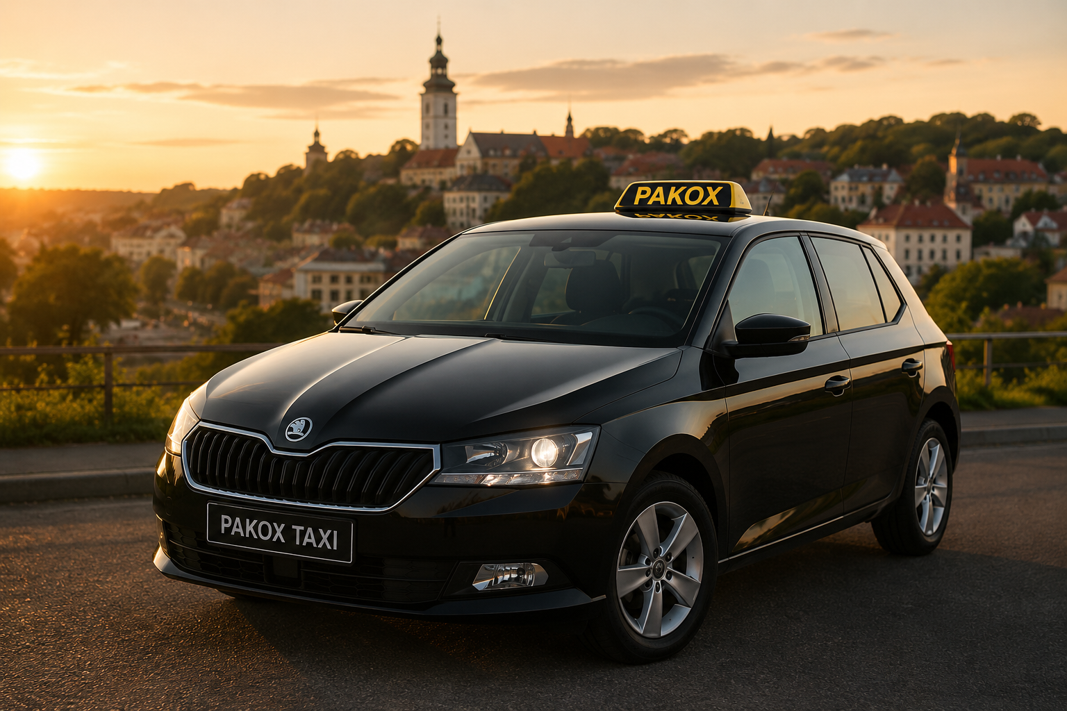 Samochód flotowy PakoX Taxi